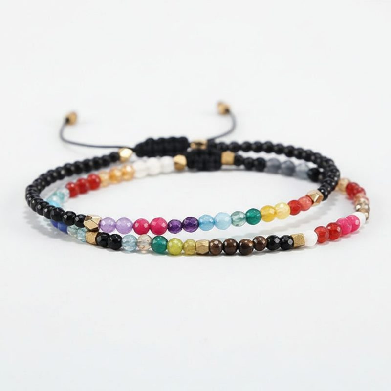 7 Chakra & 12 Constellation Bracelets - Reveal Your True Potential - Professional Photo