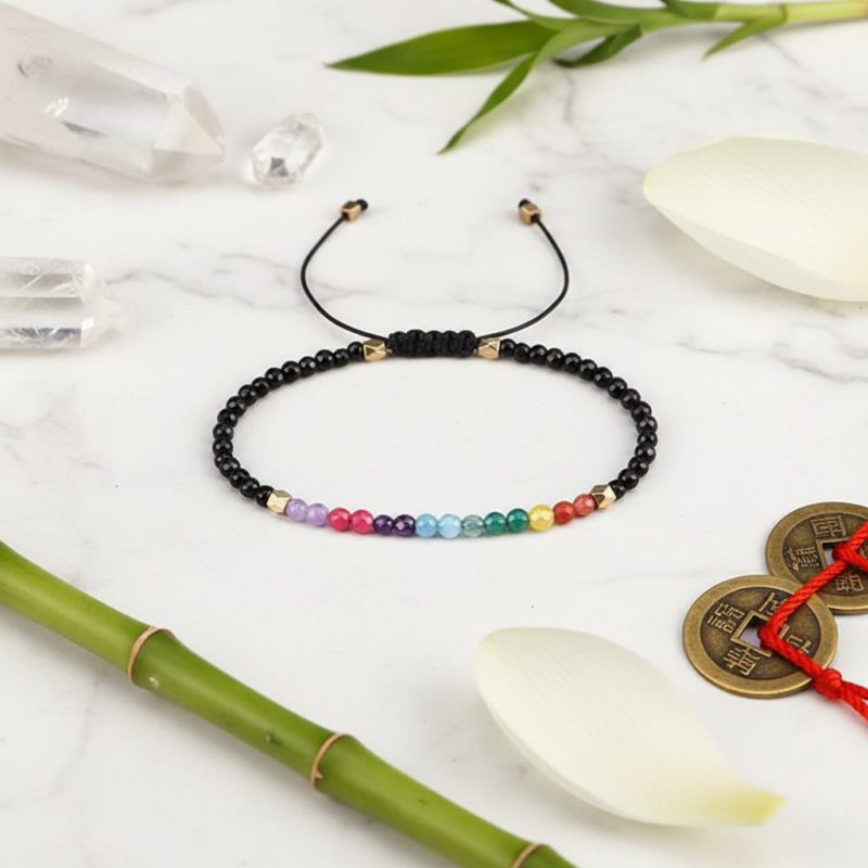 7 Chakra & 12 Constellation Bracelets - Reveal Your True Potential - Professional Photo