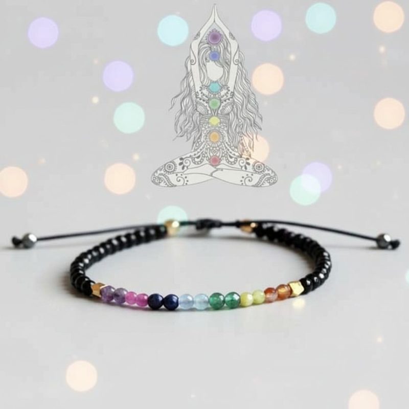 7 Chakra & 12 Constellation Bracelets - Reveal Your True Potential - Professional Photo