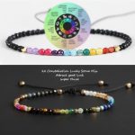 7 Chakra & 12 Constellation Bracelets - Reveal Your True Potential - Professional Photo
