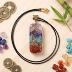 7 Chakra Orgone Necklace - Energy Healing & EMF Protection - Professional Photo