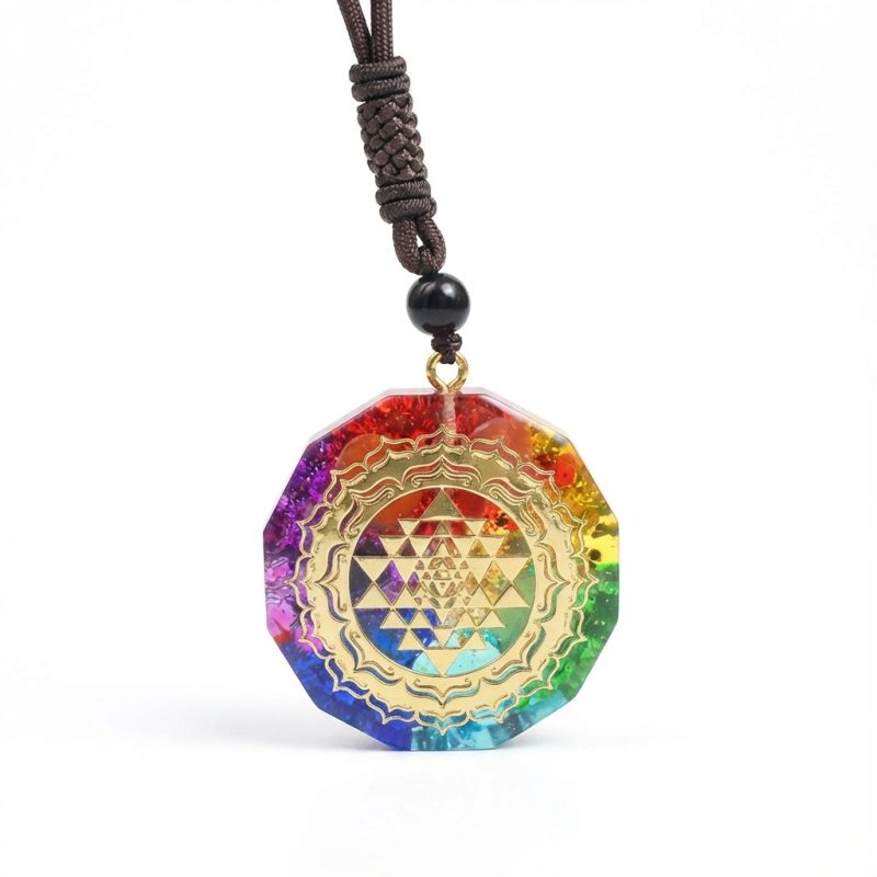 7-chakra-orgonite-necklace-for-emf-protection-heal-image-1-1767071134271.jpg Chakra Orgonite Necklace - Balances Orgone Energy & EMF Protection - Professional Photo