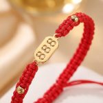 888 Wealth Luck Angel Number Bracelet - Professional Photo