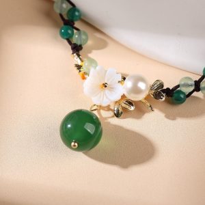 Jade Financial Success Anklet - Professional Photo