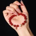 Red Agate Fu Bracelet Set - Professional Photo