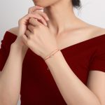 Red String Lucky Clover Bracelet - Professional Photo