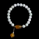 White Jade Longevity Bracelet - Professional Photo