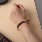 Zakiram Goddess of Wealth Tibetan Mantra Bracelet - Professional Photo