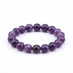 Amethyst Purifying Bracelet - For Peace & Clarity - Professional Photo