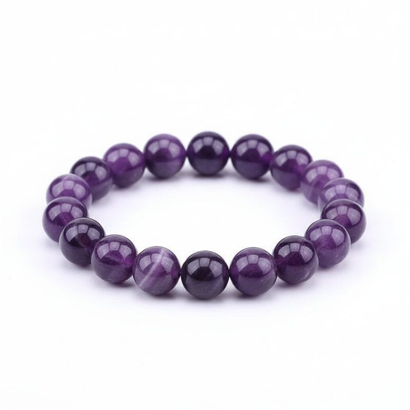 Amethyst Purifying Bracelet - For Peace & Clarity - Professional Photo