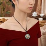 Archangel Metatron Orgonite Pendant - Turquoise Necklace - Professional Photo