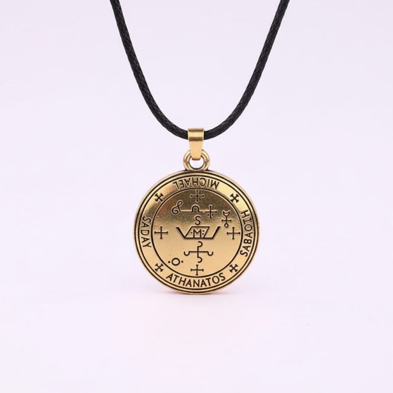 Sigil of the Archangel Michael Amulet - Protection Necklace - Professional Photo