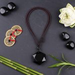 Black Obsidian Talisman - Necklace for Protection - Professional Photo