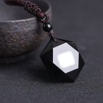 Black Obsidian Talisman - Necklace for Protection - Professional Photo