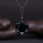 Black Obsidian Talisman - Necklace for Protection - Professional Photo