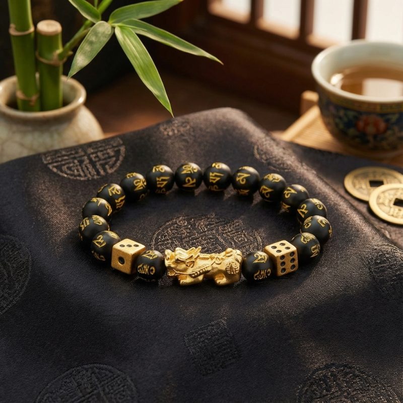 Debt Relief & Gambling Pixiu Bracelet - Maximum Success - Professional Photo