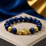 Blue Tiger Eye Pixiu Bracelet - Wealth & Confidence - Professional Photo