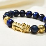 Blue Tiger Eye Pixiu Bracelet - Wealth & Confidence - Professional Photo