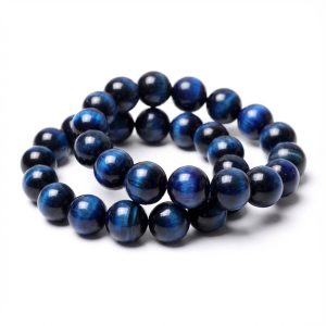 Blue Tiger’s Eye Bracelet - Confidence & Creativity - Professional Photo