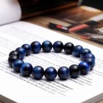 Blue Tiger’s Eye Bracelet - Confidence & Creativity - Professional Photo