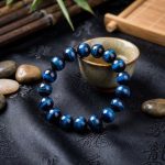 Blue Tiger’s Eye Bracelet - Confidence & Creativity - Professional Photo