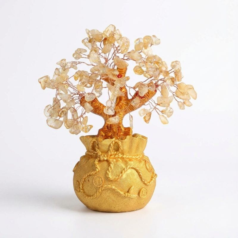 citrine-money-tree-for-wealth-and-prosperity-image-1-1767072060324.jpg Citrine Money Tree for Prosperity - Feng Shui Gemstone Ornament - Professional Photo