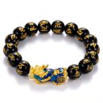 color changing pixiu obsidian bracelet for wealth image 1 1767069172597