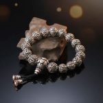 Copper Wu Lou Mantra Bracelet - Feng Shui for Bracelet Health - Professional Photo