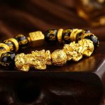 Gold-Plated Double Pixiu Bracelet - Extreme Wealth & Protection - Professional Photo