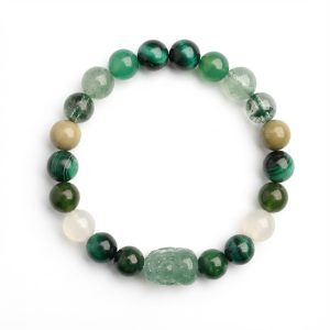 Five Elements Crystal Pixiu Bracelets - Balance & Prosperity - Professional Photo
