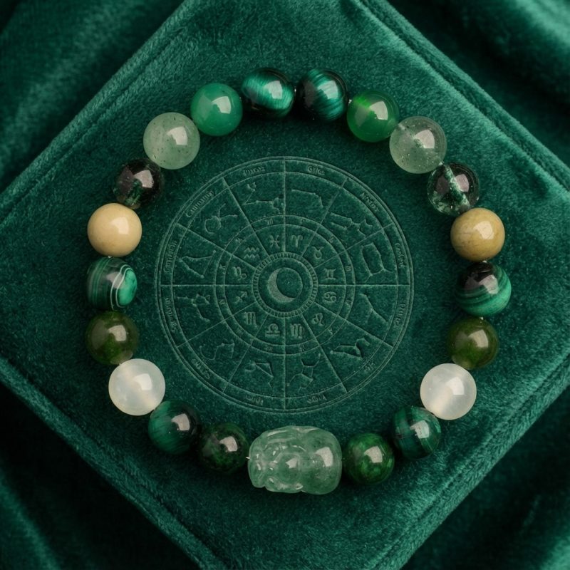 Five Elements Crystal Pixiu Bracelets - Balance & Prosperity - Professional Photo