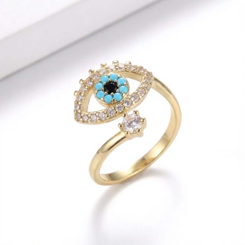 Evil Eye Protection Ring - Professional Photo
