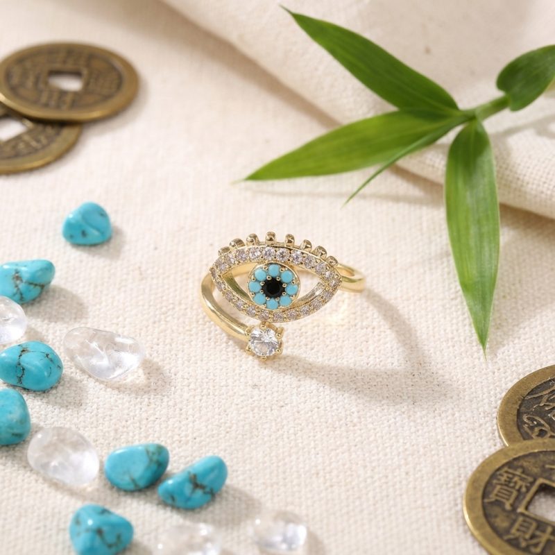 Evil Eye Protection Ring - Professional Photo