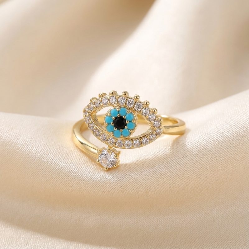 Evil Eye Protection Ring - Professional Photo