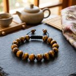 Gold Tiger Eye Bracelet - Power & Prosperity - Professional Photo