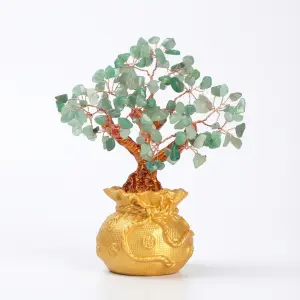Green Aventurine Feng Shui Money Tree - Professional Photo
