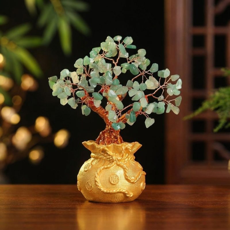Green Aventurine Feng Shui Money Tree - Professional Photo