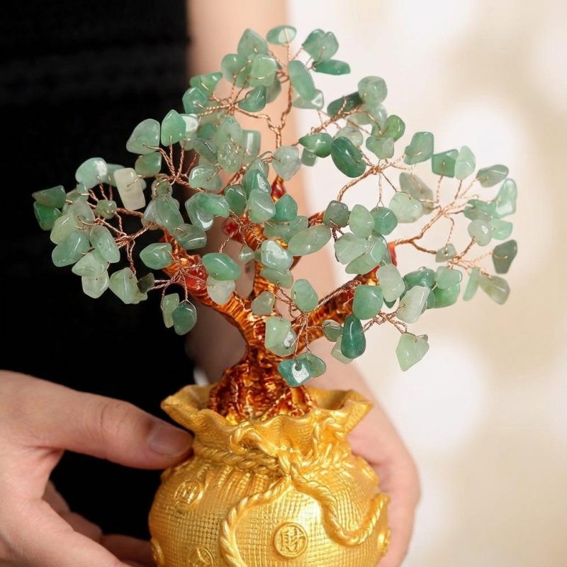 Green Aventurine Feng Shui Money Tree - Professional Photo