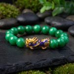 Green Jade Pixiu Bracelet - Abundance & Protection - Professional Photo
