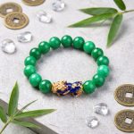 Green Jade Pixiu Bracelet - Abundance & Protection - Professional Photo