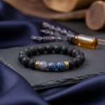 Grounding Lava Stone Bracelet - Calming & Grounding - Professional Photo