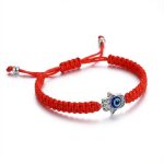 Hamsa Hand Red String Bracelet - Evil Eye Protection - Professional Photo