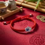 Hamsa Hand Red String Bracelet - Evil Eye Protection - Professional Photo