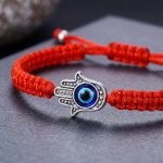 Hamsa Hand Red String Bracelet - Evil Eye Protection - Professional Photo
