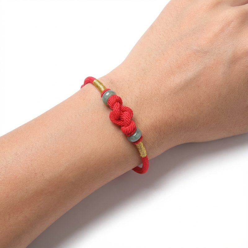 Infinity Knot Bracelet - Endless Good Fortune - Professional Photo