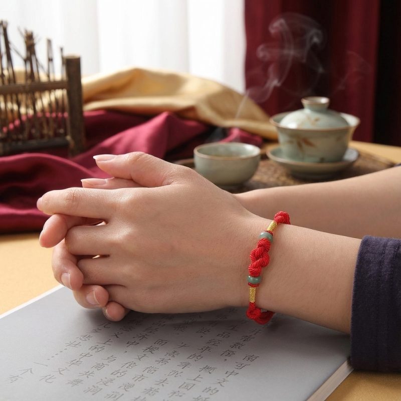 Infinity Knot Bracelet - Endless Good Fortune - Professional Photo