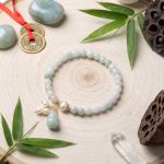 Light Green Jade Wu Lou Amulet Bracelet - Professional Photo