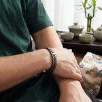 Magnetic Therapy Bracelets - Black, Silver, Gold - Professional Photo