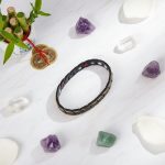 Magnetic Therapy Bracelets - Black, Silver, Gold - Professional Photo