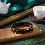 Magnetic Therapy Bracelets - Black, Silver, Gold - Professional Photo